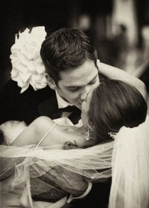 wedding photo - Black,white & Ivory Wedding