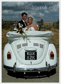 wedding photo - VW Bug Weddings 