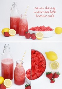 wedding photo - Strawberry Lemonade Wassermelone