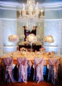 wedding photo - Marie Antoinette Inspired Tablescape 