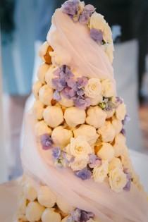 wedding photo - Croquembouches: كعكة الزفاف الفرنسية