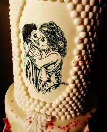 wedding photo - Sie müssen diese Geeky Bräutigams Kuchen sehen!