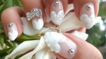 wedding photo - Bridal Wedding Nail Art for beautiful nails