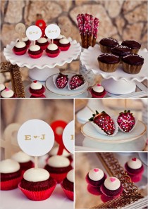 wedding photo - valentines day wedding cakes