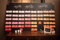 wedding photo - Ombre Seating Chart 