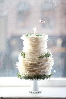 wedding photo - Складки Восторг - Свадебный Торт 