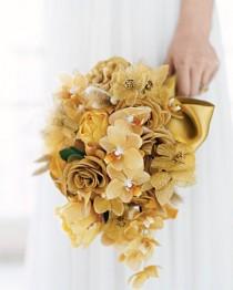 wedding photo - Glitzernde Gold-