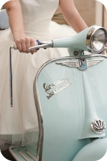 wedding photo - Scooter