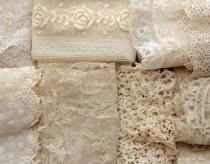 wedding photo - Creamy Antique Lace - Swoon. 