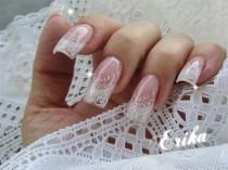 wedding photo - Bridal Wedding Nail Art