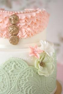 wedding photo - Gorgeous Pink & Mint 