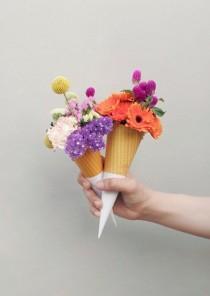 wedding photo - Alternative Ways To Give, Carry And Display Flowers