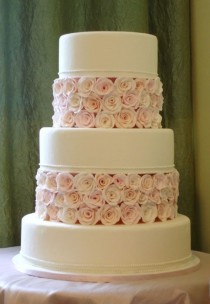 wedding photo - gâteau rose