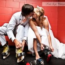 wedding photo - For My Hockey Wedding