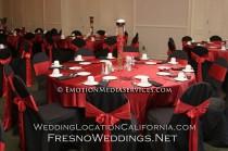 wedding photo - Red And Black Wedding 