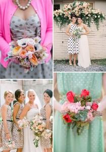 wedding photo - Pretty In Print Bridesmaid Dresses