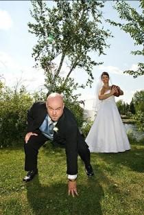 wedding photo - Спортивные Тематические Свадьбы....