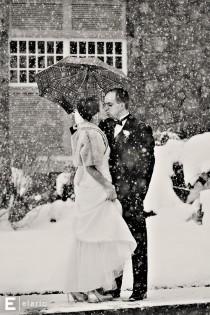 wedding photo - الزفاف في فصل الشتاء