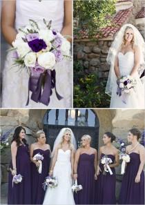 wedding photo - Фиолетовый Старинные Свадебные Идеи