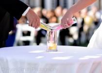 wedding photo - حفل الرمال الملونة