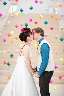 wedding photo - Geometric Wedding Decor Ideas