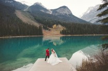 wedding photo - Elopement Photo Session in the Canadian Rockies: Ashley & Scott