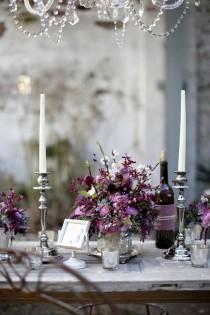 wedding photo - Пурпур И Серебро 