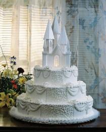 wedding photo - Château de fées gâteau