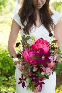 wedding photo - Berry Inspiriert Blumen schießen