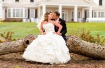 wedding photo - Kiss Behind The Clubhouse