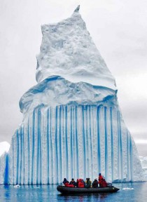 wedding photo - Striped Eisberg in der Antarktis