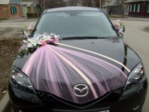 wedding photo - Décorations de mariage de voitures