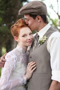 wedding photo - Edwardian Грузии В Викторианском Стиле Regency Country Свадьбы