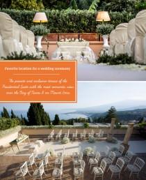 wedding photo - Marry or Honeymoon in Sicily at Belmond Grand Hotel Timeo
