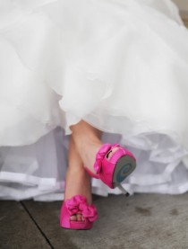 wedding photo - Hot Pink {Wedding} 