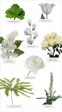 wedding photo - Winter White Bouquet Recipe
