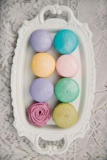 wedding photo - Easter Egg Colored Macarons 