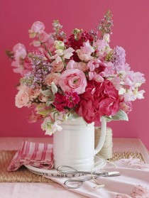 wedding photo - Arrangement floral rose