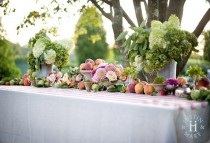 wedding photo - Wedding Reception Pretty Table Display 