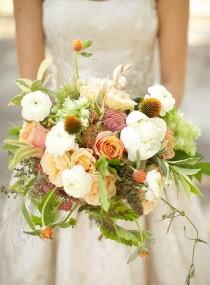 wedding photo - Et lâche beau bouquet