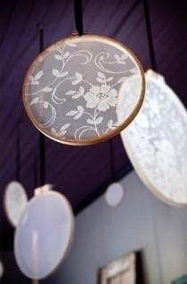 wedding photo - Lace Rings By The Papery Nook 