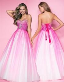 wedding photo - Hot Pink Ball Gown 