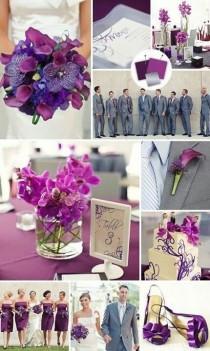 wedding photo - Purple Wedding