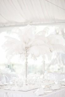 wedding photo - Mariages plume blanche