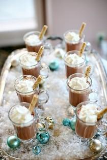 wedding photo - foodie friday: hot chocolate bar