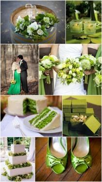 wedding photo - Mariage vert
