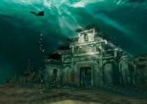 wedding photo - Вы можете посетить древний китайский город, подводный 100ft