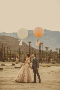 wedding photo - DIY Palm Springs Wedding