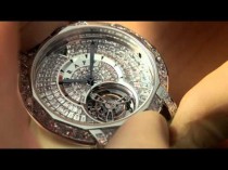 wedding photo - Le MasterGraff Ultra Flat Diamond Watch 43mm