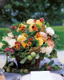 wedding photo - كتاب جديد كارولين Roehm "، وزهور"